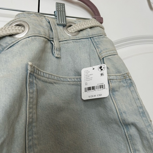 NWT Free People Moxie Bleached Shorts - Picture 4 of 5